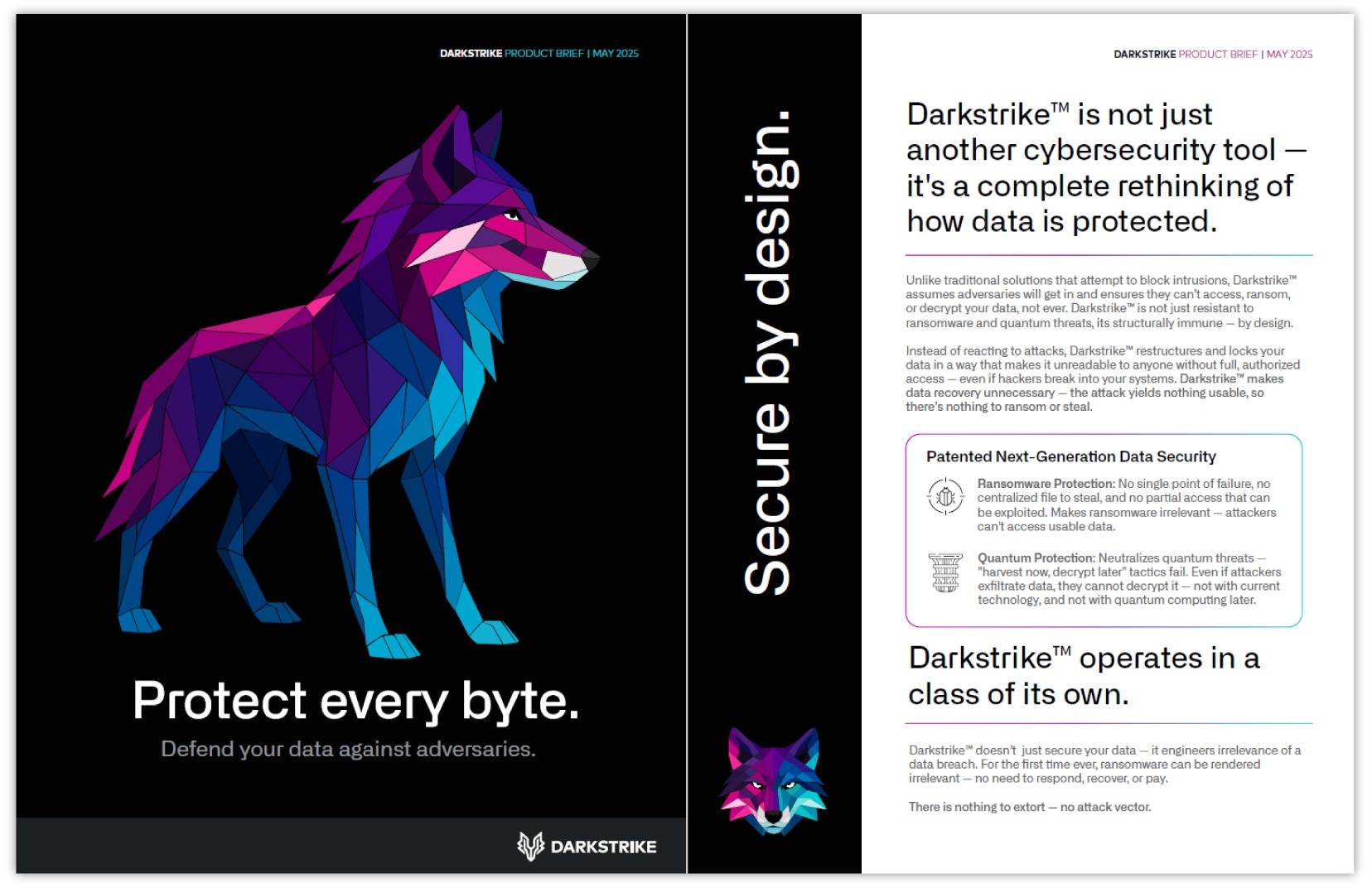 Darkstrike™ Product Brief Darkstrike™ Product Brief